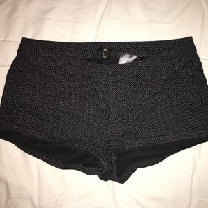 Black and White Polka Dot H&M Shorts
